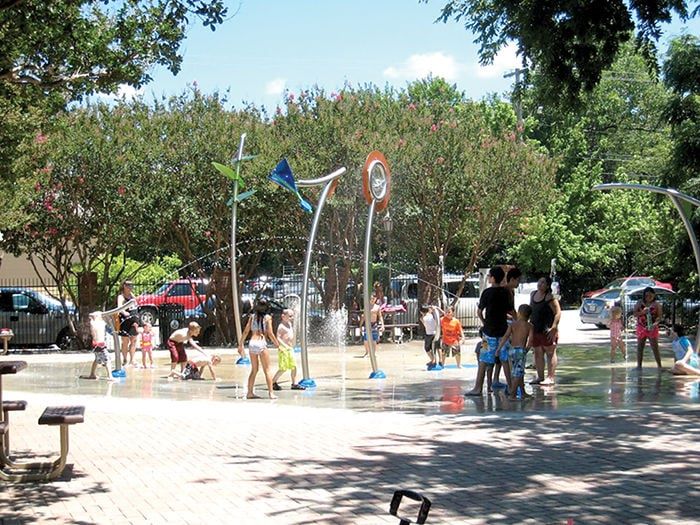 Splash Pad at George Brown Plaza
