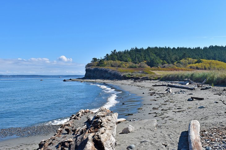 Glass beach, Port Townsend, Washington